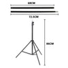 Photo Studio Background Black White Green Screen Backdrop Light Stand Kit