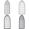 Window Style Arch Wall Hanging Mirrors Glass Panel Vintage Hallway Home 115*50cm