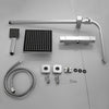 Bathroom Luxury Rain Mixer Shower Combo Set Wall Mounted Rainfall Shower System
