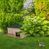 Simply Wood Eco Hedgehog House Hibernation Nesting Shelter Box Detachable 2 Room