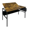 Industrial Style Computer Desk Study Desk Office Long Desk with Storage