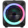 8" Portable Bluetooth Karaoke Machine LED Rechargeable Speaker w/Mic Kids Adults