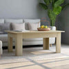Coffee Table Room Couch Side Sofa Table Engineered Wood Multi Colours