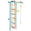 Kids Steel Swedish Ladder Set Gymnastic Wall Gym Pull-up Bar Climbing Frame