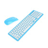 Slim 2.4G Wireless Keyboard & Cordless Optical Mouse Combo for PC Desktop uk