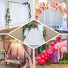Gold Wedding Stand Rack Iron Arch Door Party Garden Flower Plants Backdrop Decor