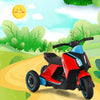 6V Electric Toddler Ride-On Motorcycle 3-Wheel Kids Ride-On Scooter w/ Lights