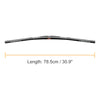 WAKE MTB Mountain Bike Bicycle Aluminum Alloy Riser Handlebar 31.8 x 780 mm UK