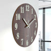 12'' Luminous Wall Clock Glow In The Dark Silent Indoor Kitchen Hanging Clocks