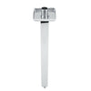 Rectangular Rainfall Shower Head Ceiling Mounted Arm for Concealed Shower Chrome