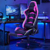 Ergonomic Gaming Chair Adjustable High Back Computer Chair W/ Remote Control LED