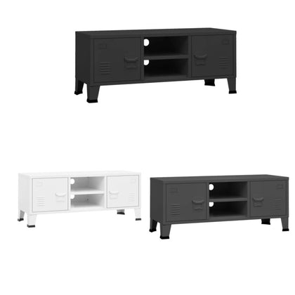 Industrial TV Cabinet Metal Large storage space generous succinct Easy to clean