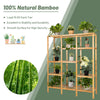 Bamboo Plant Stand 5 Tier 12 Potted Plant Shelf Storage Organizer Display Rack