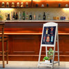 Foldable Vintage Chalkboard Wooden Easel Message Board A-frame Easel Blackboard