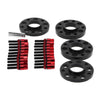 Alloy Wheel Spacers 120mm x 5 for BMW 1 3 5 6 7 8 Series M12x5 Bolts Red