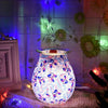 Aroma Electric Wax Melt Burner Firework Glass Lamp Night Light Diffuser Warmer