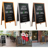 Large Handcrafted Wooden Blackboard Sturdy Standing Pavement Board A Frame Sign