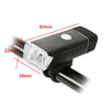 Bike Bicycle Lights USB LED Rechargeable Set Mountain Cycle Front Back Headlight