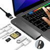7in1 USB-C Hub Dual Adapter Multiport Reader 4K HDMI Type-C For MacBook Pro Lot