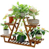 Small Medium Large Multi Tier Tiered Plant Stand Carbonized Shelf Holder Flower