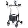 Lightweight Rollator Walking Frame Walker Foldable Seat Mobility Aid Aluminium
