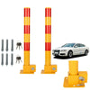 SYST Lockable Parking Barrier Column Car Private Parking Space Security Post