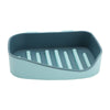 Strong Stick Suction Soap Dish Tray Sponge Holder Shower Accessory Easy Clean