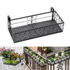 Hanging Planter Plant Pots Trough Garden Fence Balcony Railing FlowerPot Display