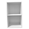 Cube, 2, 3 or 4 Tier Wooden Bookcase Shelving Display Storage Shelf Unit Wood