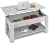 High Gloss Coffee Table With Storage Lift Top Up Wooden Living Room Furniture UK