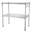 2 Tier Metal Microwave Oven Rack Stand Shelf Household Kitchen Storage Organiser