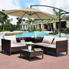 3M Banana Parasol Cantilever Umbrella Sun Shade Canopy Garden Outdoor w/ Base UK