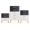 Modern Chest of Drawers 3/4/5 Drawers Bedside Table Cabinet Bedroom Furniture
