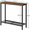 Console Table Sofa Table Vintage Furniture Hallway Table Entryway Display Shelf