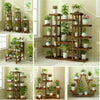 Small Medium Large Multi Tier Tiered Plant Stand Carbonized Shelf Holder Flower