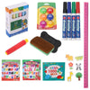 Pink Double-sided Easel Magnetic Drawing Board Whiteboard & Chalkboard For Kids