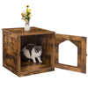 Cat Litter Box Enclosure Hidden Litter Box Furniture Enclosed Cat House