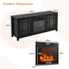 Fireplace TV Stand W/ Remote Control TV Console With 2000W Fireplace Insert