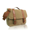 Canvas Laptop Notepad Crossbody Large Messenger Bag Satchel Womens Mens Unisex