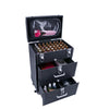 Large Mobile Makeup Beauty Cosmetic Storage Trolley Nail Technician Drawers Case