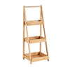 3 Tier Plant Stand Ladder Tray Design Flower Pot Holder Lightweight Bamboo Unit