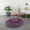 80CM Mandala Cushion Cover Pillow Case Home Sofa Decor Floor Cover