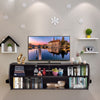 Wall-Mounted TV Stand Floating Media Audio / Video Console Cabinet W/ Cable Hole