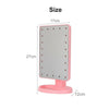 5X 22 LED MAGNIFYING TOUCH SCREEN LIGHT MAKE-UP COSMETIC TABLETOP VANITY MIRROR