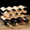 Kitchen Bar Stackable Wine Rack Table Wood Standing Bottles Holder Shelf Cabinet