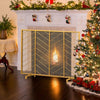 Iron Fire Panel Spark Flame Barrier Screen Wide Metal Mesh Safety Fire Place