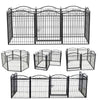 Extra Large 205 x 190cm 8 Panel Dog Playpen Pet Whelping Box for Rabbit Duck Cat