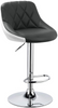 1 pcs Bar Stool Faux Leather Kitchen Stool Barstool Seat Adjust 60-82cm