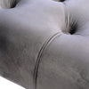 Large Footstool Velvet Pouffe Foot Stool Ottoman Living Room Bench Coffee Table