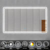 Bluetooth Bathroom Mirror with LED Light 3 Colors Touch Sensor Demister Pad